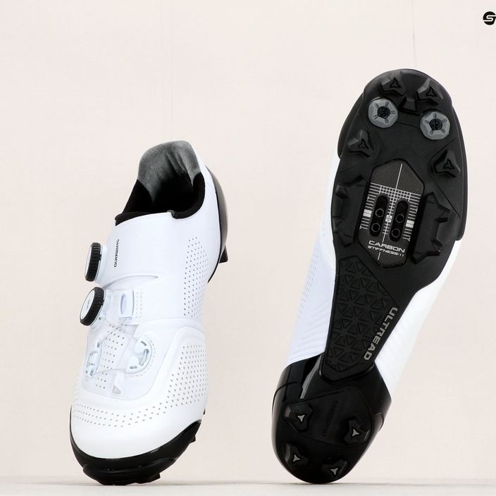 Shimano SH-XC902 vyriški MTB dviračių batai balti ESHXC902MCW01S43000 15