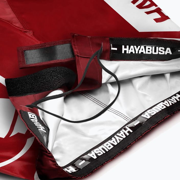 Hayabusa Icon Fight raudoni ICFS boksininkų šortai 6