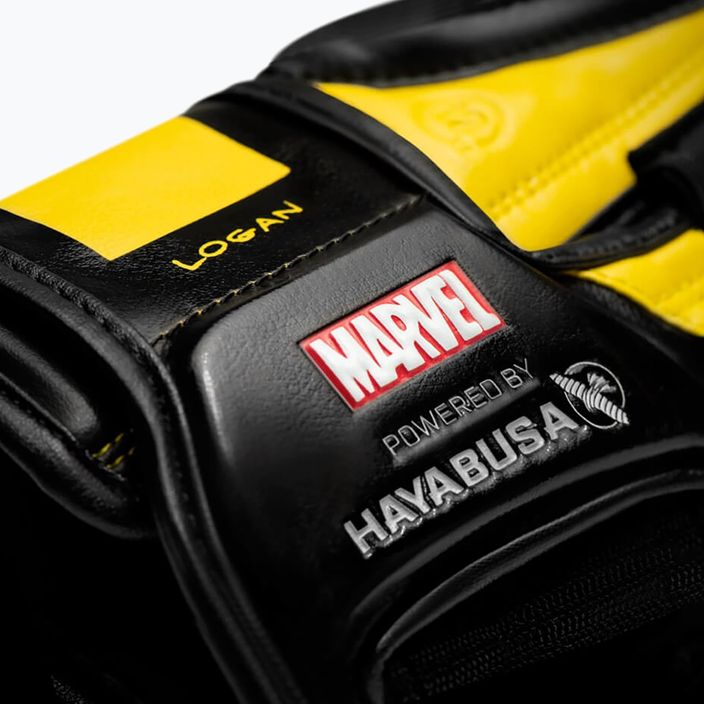Bokso pirštinės Hayabusa Marvel's Wolverine yellow/black 2