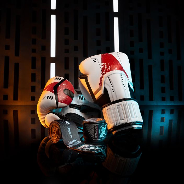 Pirštinės Hayabusa Star Wars Trooper white/red 14
