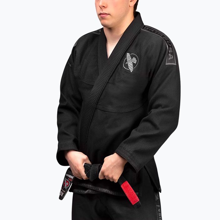 Brazilų džiudžitsu GI Hayabusa Lightweight black 3