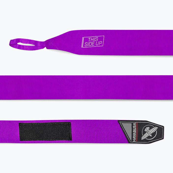 Bokso tvarsčiai Hayabusa Perfect Stretch Handwraps 450 cm purple 3