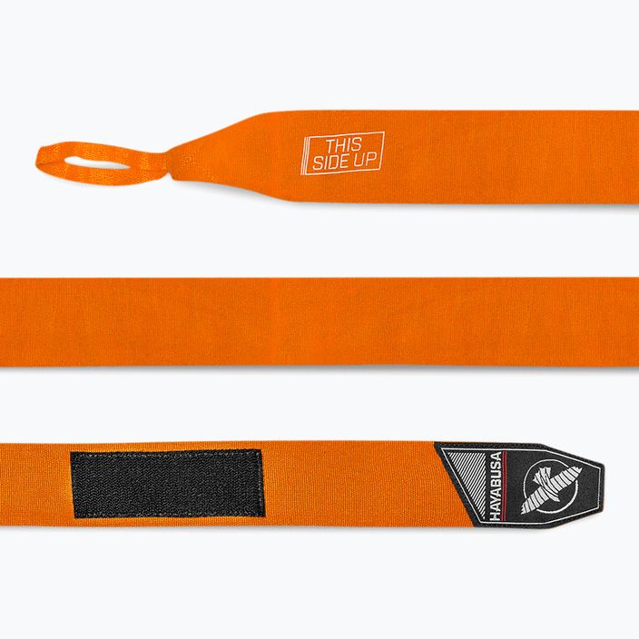 Bokso tvarsčiai Hayabusa Perfect Stretch Handwraps 450 cm orange 3