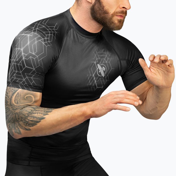 Vyriški rashguard marškinėliai Hayabusa Geo Rashguard Shortsleeve grey 4