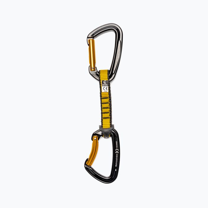 Grivel Alpha 11 cm laipiojimo virvė geltonos spalvos RSQARAL.11 2