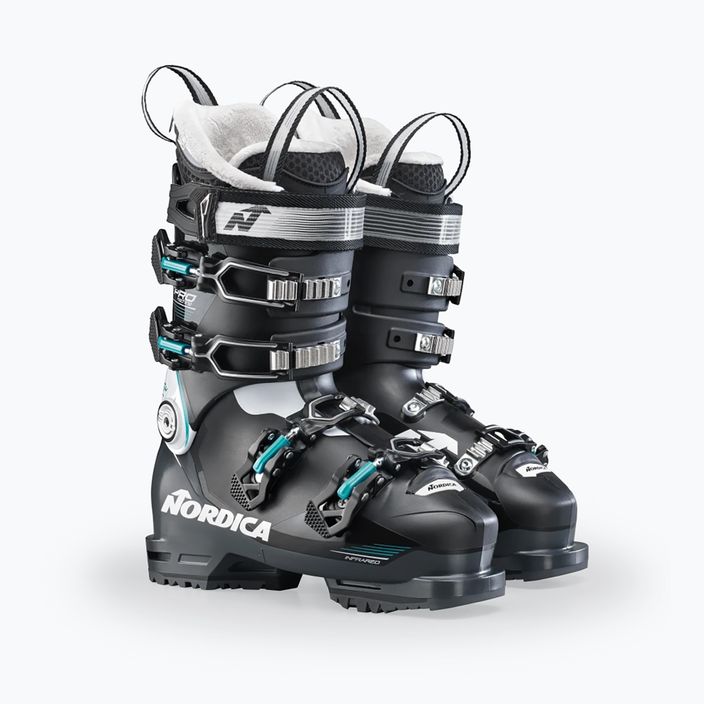 Moteriški slidinėjimo batai Nordica Pro Machine 85 W GW black/white/green 6