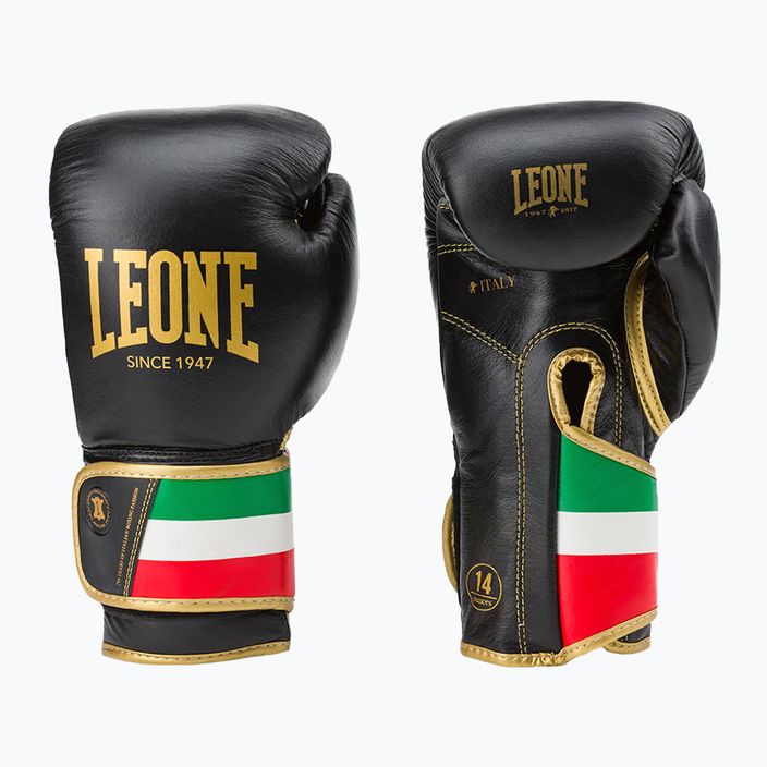 LEONE 1947 Italija '47 bokso pirštinės juodos spalvos GN039 3