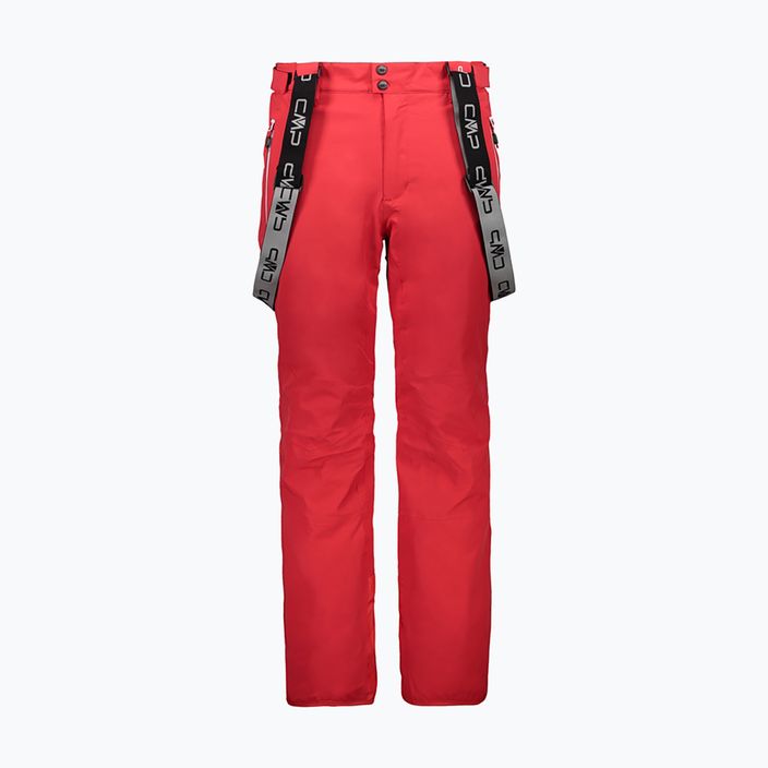 CMP vyriškos slidinėjimo kelnės raudonos spalvos 3W04467/C580 7