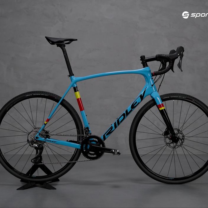 Ridley Kanzo Speed GRX600 žvyrinis dviratis mėlynos spalvos KAS01As 7