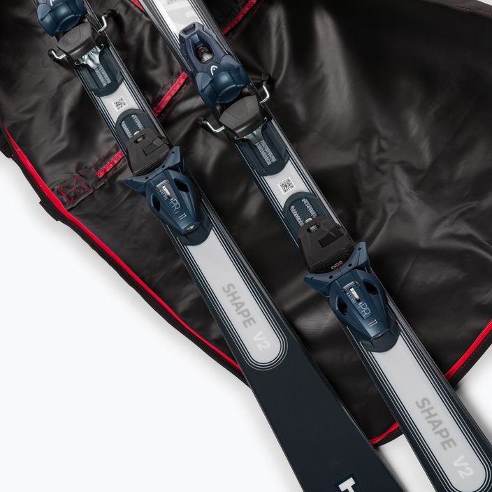 "Nordica" slidinėjimo krepšys "Lite" juodas/raudonas 4