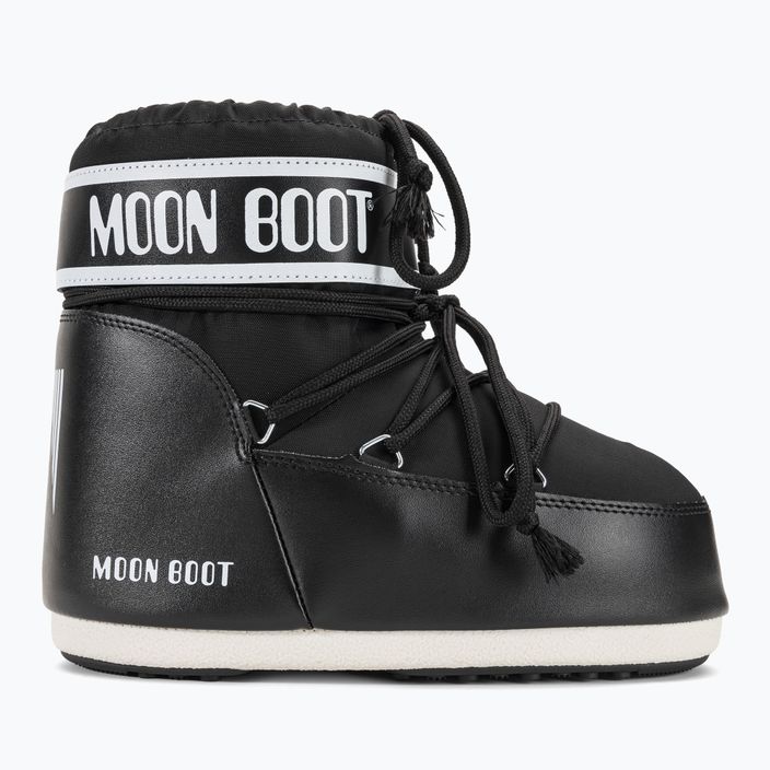 Moteriški sniego batai Moon Boot Icon Low Nylon black 2