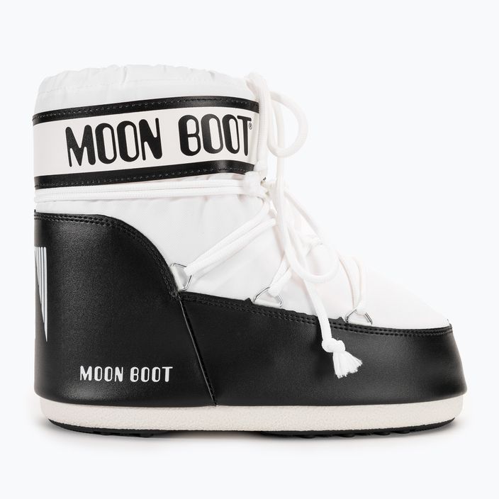 Moteriški sniego batai Moon Boot Icon Low Nylon white 2