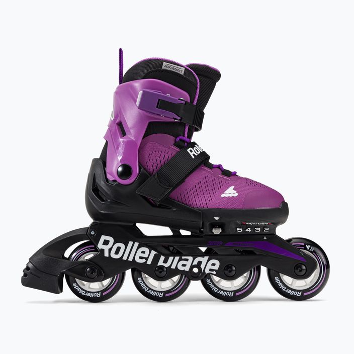 Rollerblade Microblade vaikiški riedučiai violetinės spalvos 07221900 9C4 2