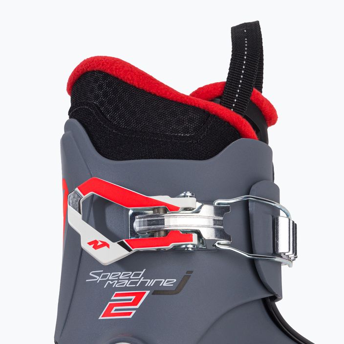 Nordica Speedmachine J2 vaikiški slidinėjimo batai juoda/pilka 050862007T1 6