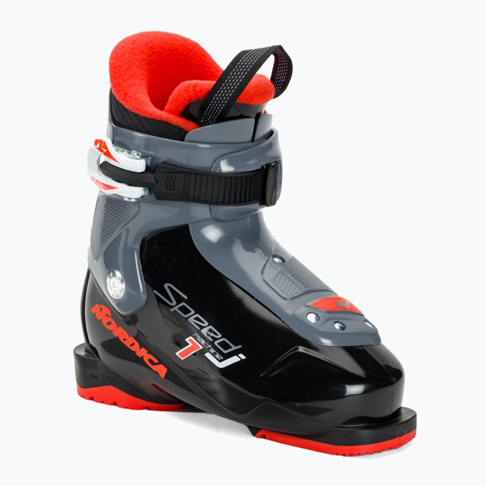 Vaikiški slidinėjimo batai Nordica Speedmachine J1 black/anthracite/red