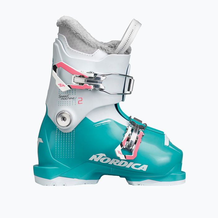 Nordica Speedmachine J2 vaikiški slidinėjimo batai mėlynos ir baltos spalvos 8
