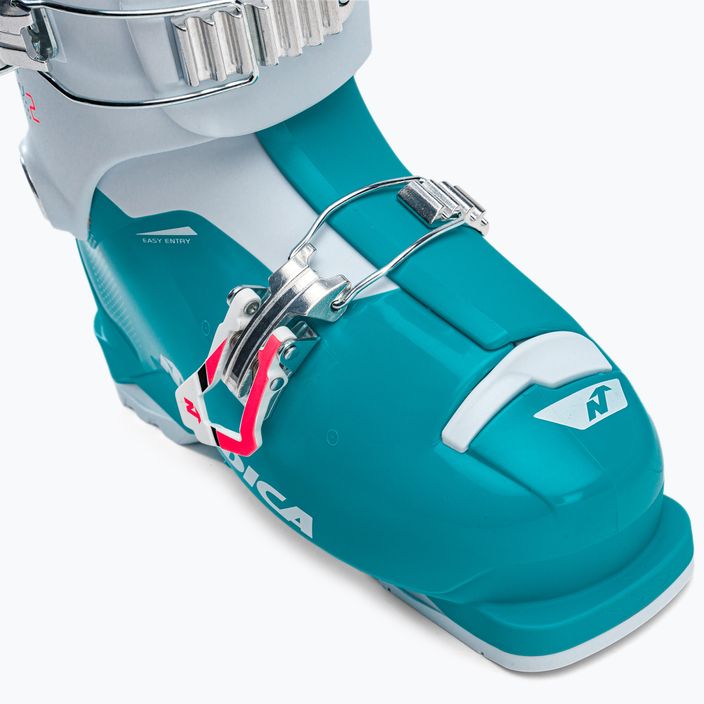 Nordica Speedmachine J2 vaikiški slidinėjimo batai mėlynos ir baltos spalvos 7