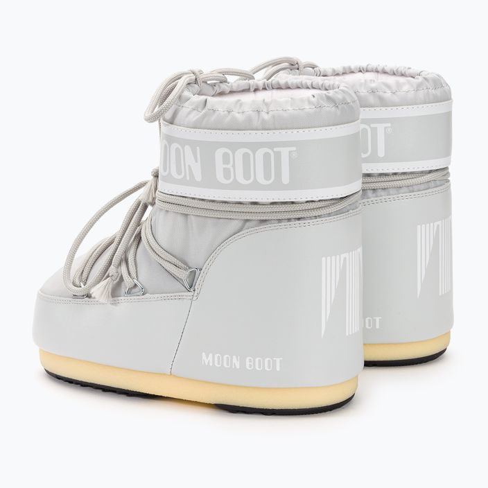 Moteriški sniego batai Moon Boot Icon Low Nylon glacier grey 3