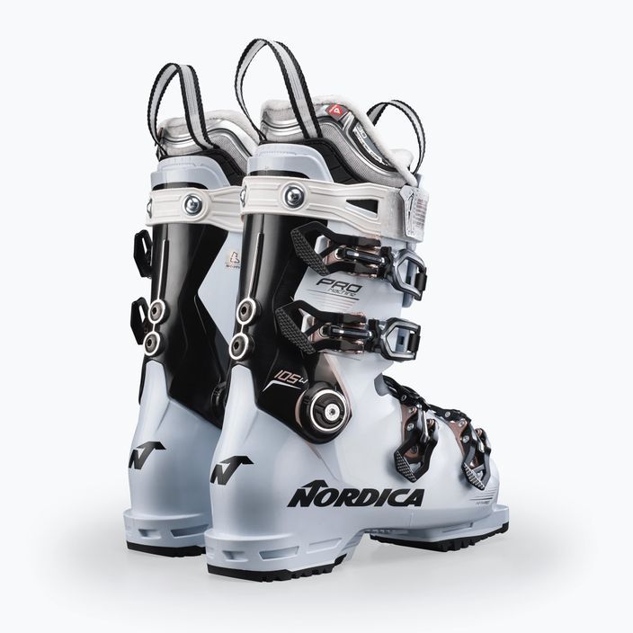 Moteriški slidinėjimo batai Nordica Pro Machine 105 W GW white/black/pink 12