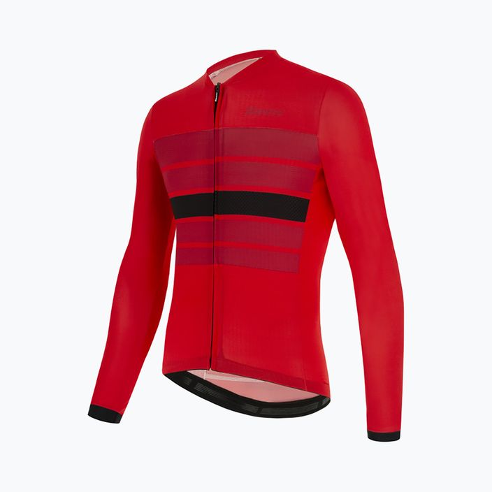 Santini Ecosleek Bengal vyriškas dviratininko džemperis raudonas 2S215075ESLKBENGRSS 6