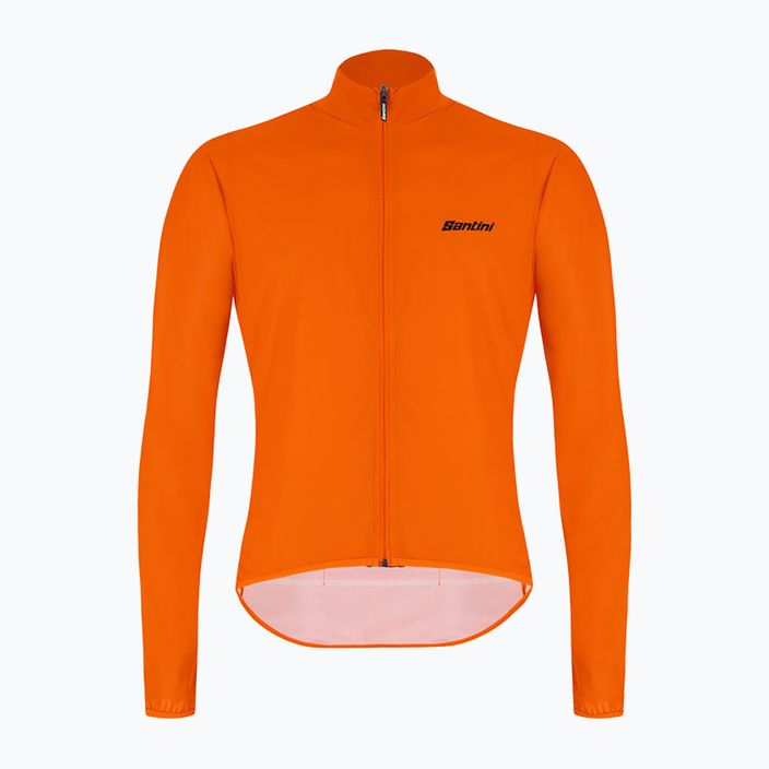 Santini Nebula Puro vyriška dviratininko striukė oranžinė 2W33275NEBULPUROAFS 5