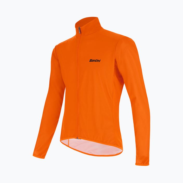 Santini Nebula Puro vyriška dviratininko striukė oranžinė 2W33275NEBULPUROAFS 7