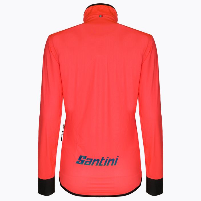 Santini Guard Nimbus moteriška dviratininko striukė oranžinė 2W52375GUARDNIMBGN 2