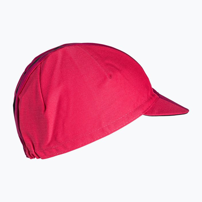 Santini Bengal raudona dviratininko kepurė po šalmu 2S460COTBENGRSUNI 3