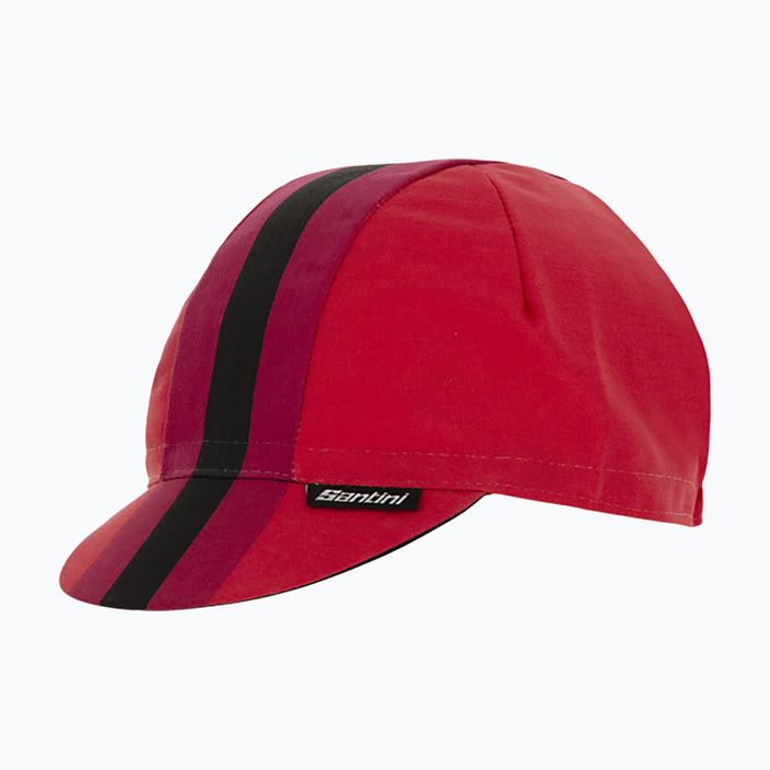 Santini Bengal raudona dviratininko kepurė po šalmu 2S460COTBENGRSUNI 10