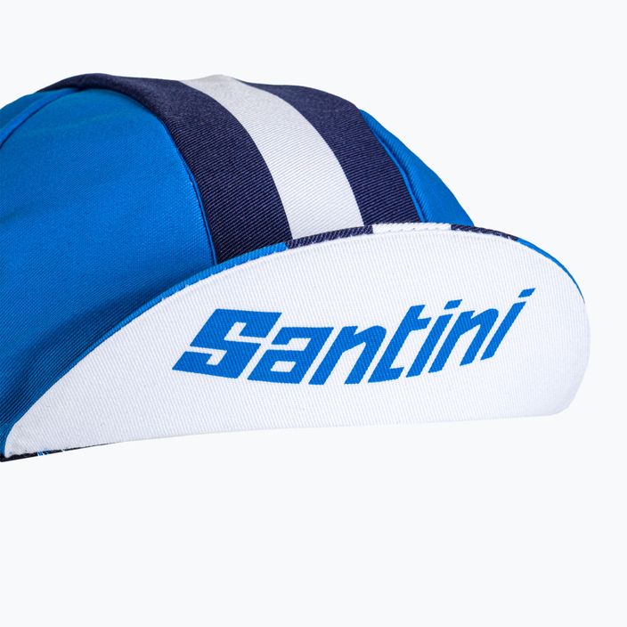 Santini Bengal blue dviratininko kepurė po šalmu 2S460COTBENGRYUNI 6