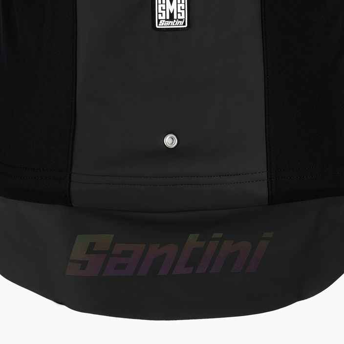 Vyriška Santini Vega Multi su gobtuvu dviračių striukė juoda 3W50875VEGAMULT 6