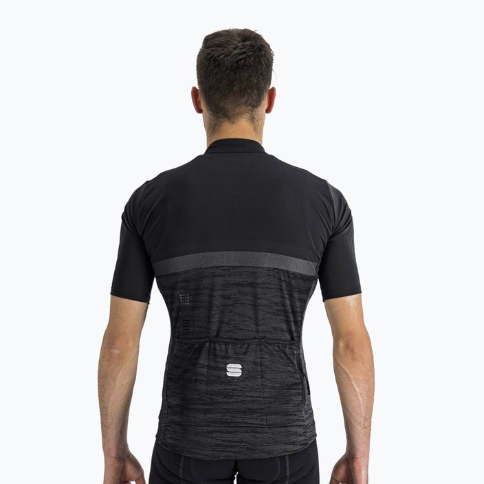 Vyriški Sportful Giara dviratininkų marškinėliai juodi 1121020.002 2