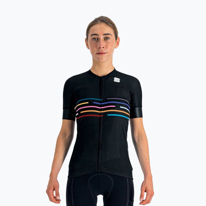Sportful Vélodrome moteriški dviratininkų marškinėliai juodi 1121032.002