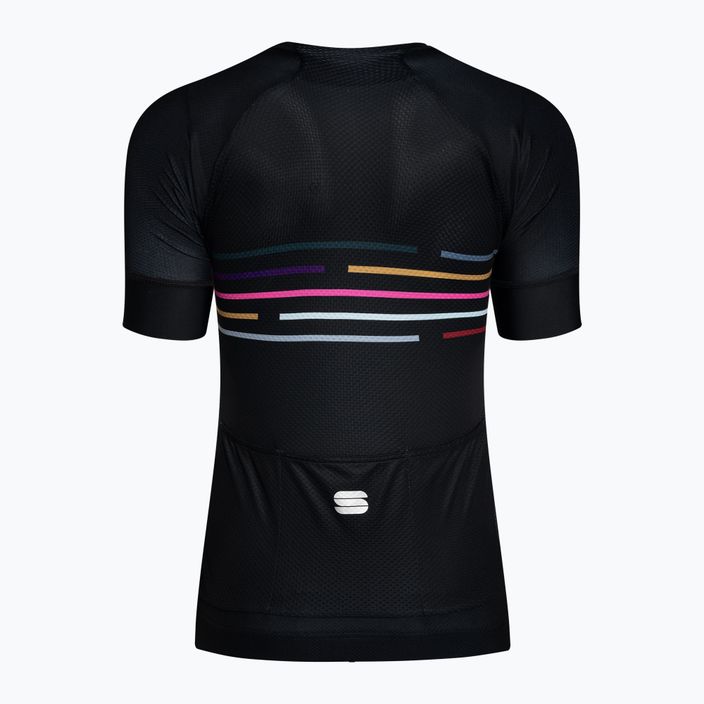 Sportful Vélodrome moteriški dviratininkų marškinėliai juodi 1121032.002 4