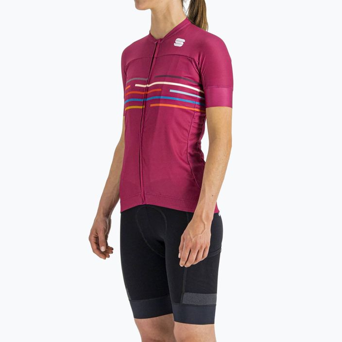 Sportful Vélodrome moteriški dviratininko marškinėliai rožinės spalvos 1121032.543 3