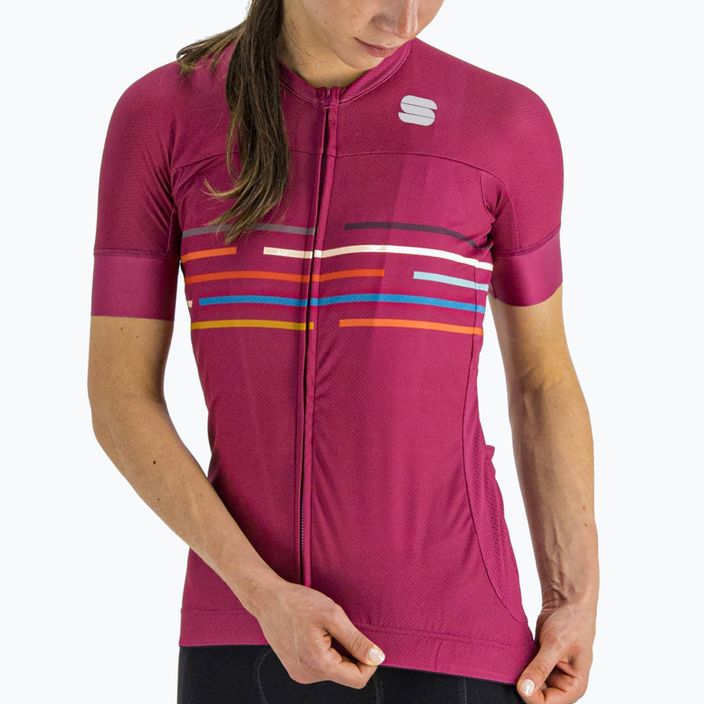 Sportful Vélodrome moteriški dviratininko marškinėliai rožinės spalvos 1121032.543 5