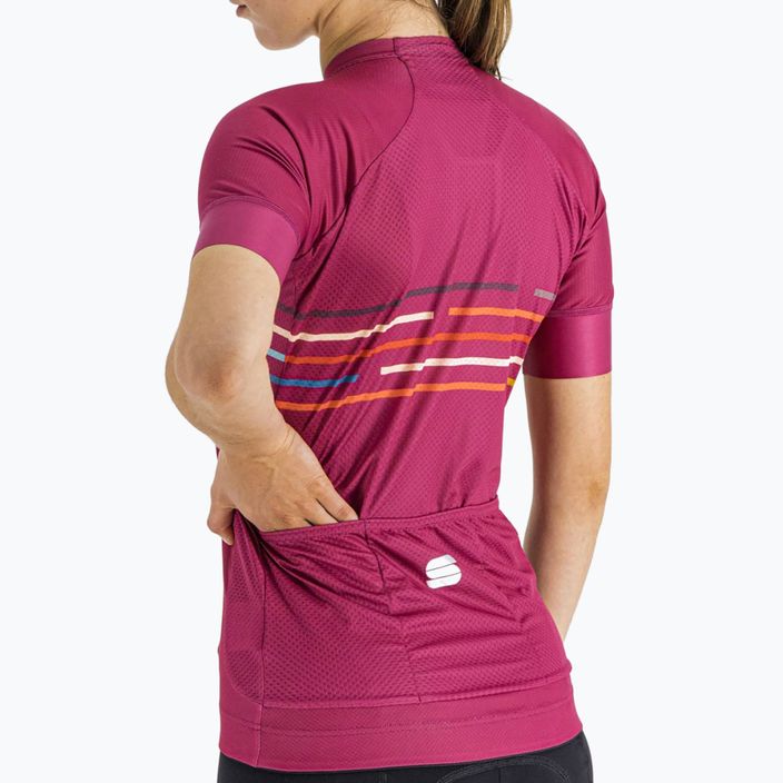 Sportful Vélodrome moteriški dviratininko marškinėliai rožinės spalvos 1121032.543 6
