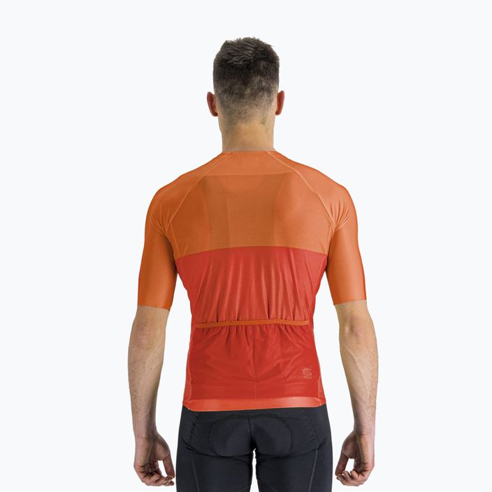Vyriški Sportful Light Pro dviratininkų marškinėliai oranžiniai 1122004.140 2