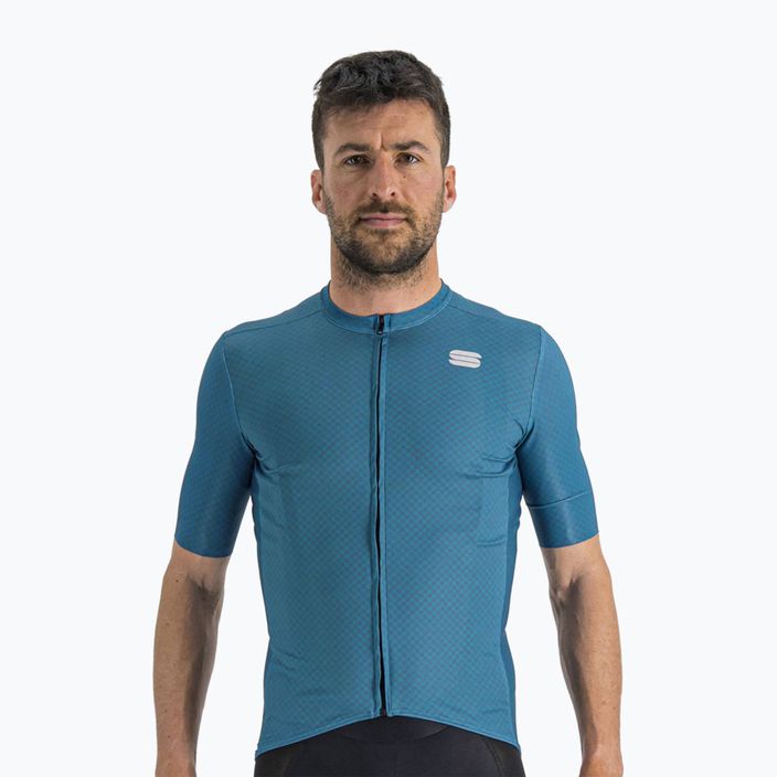 Vyriški Sportful Checkmate dviratininkų marškinėliai mėlyni 1122035.435 7