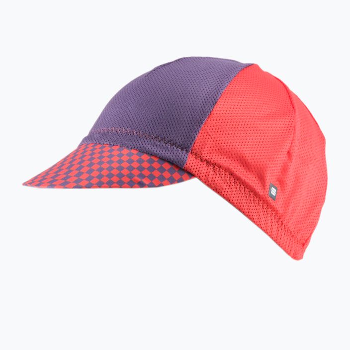 Sportful Checkmate Dviračių šalmo kepurė oranžinė ir violetinė 1123038.117 6