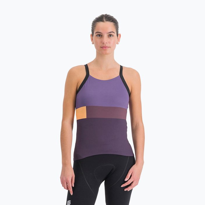 Moteriški dviratininkų marškinėliai Sportful Snap Top purple 1123024.502 5