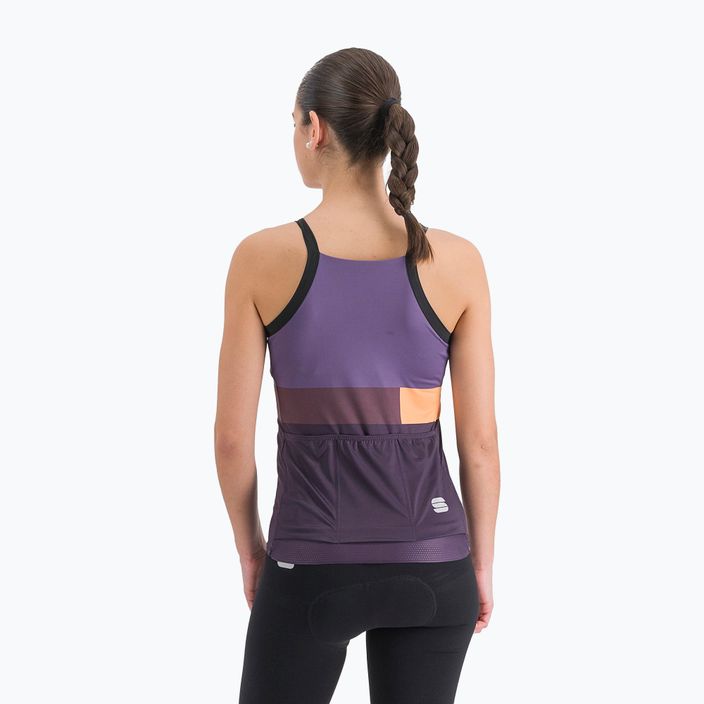 Moteriški dviratininkų marškinėliai Sportful Snap Top purple 1123024.502 6