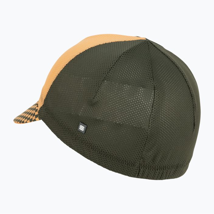 Sportful Checkmate Dviračių šalmo kepurė rudos ir žalios spalvos 1123038.305 3