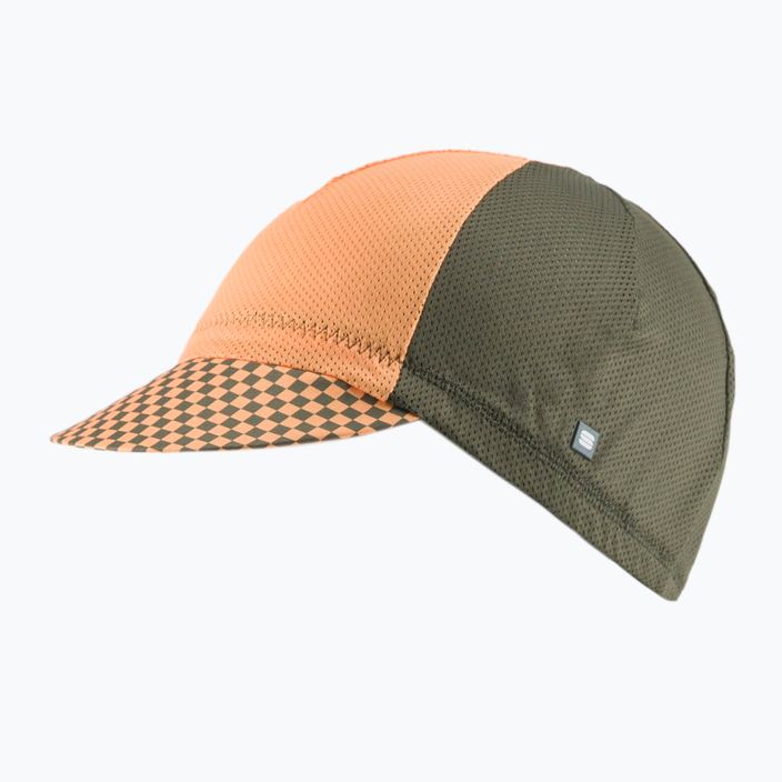 Sportful Checkmate Dviračių šalmo kepurė rudos ir žalios spalvos 1123038.305 6