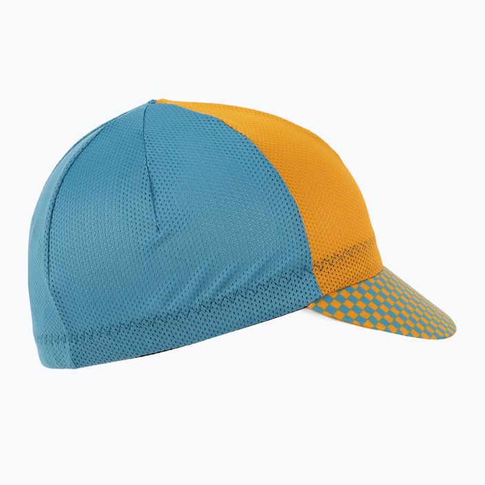 Sportful Checkmate Dviratininkų šalmo kepurė oranžinė-mėlyna 1123038.464 2