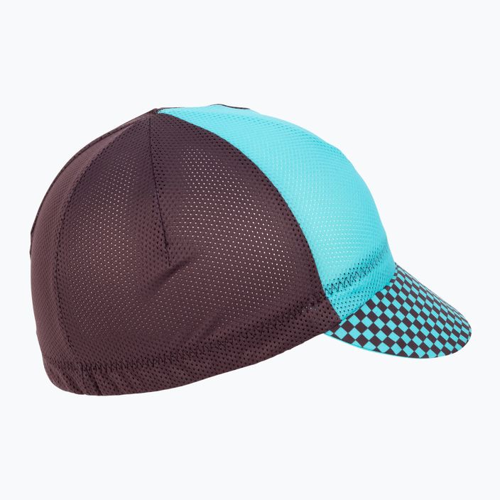 Sportful Checkmate Dviratininkų šalmo kepurė mėlyna-ruda 1123038.623 2