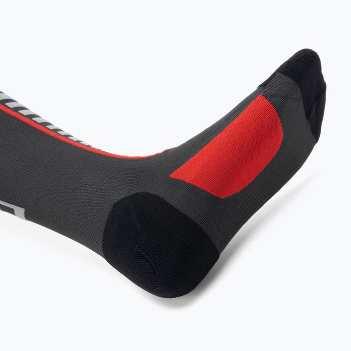 "Dainese Thermo Long" slidinėjimo kojinės juodos/raudonos 3