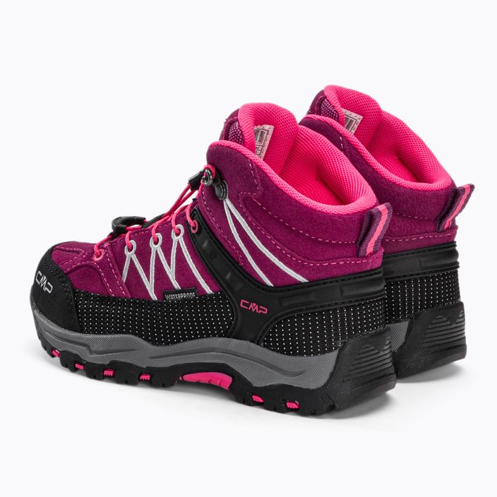 CMP Rigel Mid vaikiški trekingo batai rožinės spalvos 3Q12944 3