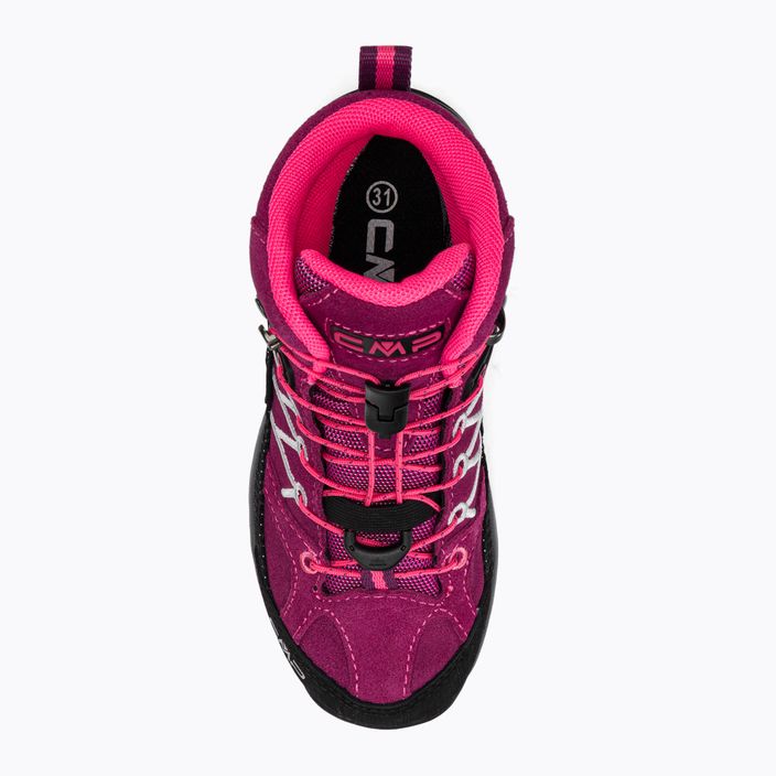 CMP Rigel Mid vaikiški trekingo batai rožinės spalvos 3Q12944 6
