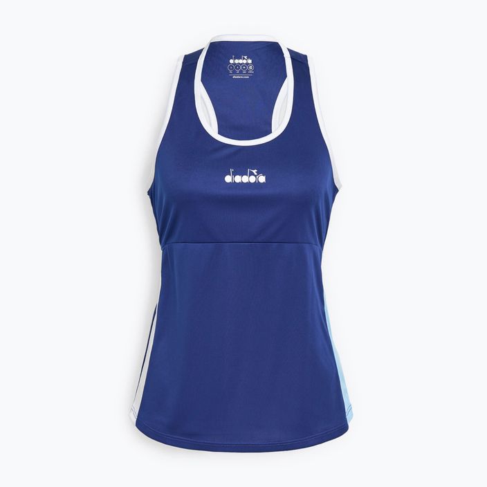 Moteriški teniso marškinėliai Diadora Core Tank blue DD-102.179174-60013 4